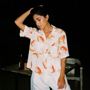 ISO GUAYABERITA CAMARÓN SILK in SAL